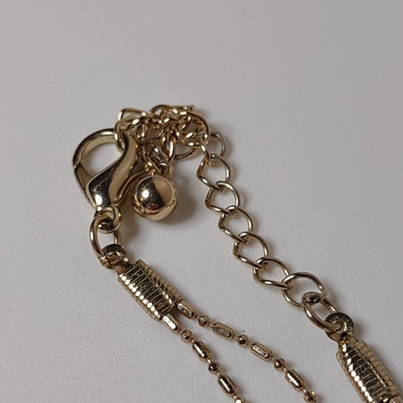 Multicolor Enamel Pendant Necklace Adjustable 17.5 To 20 Inches Long - Picture 5 of 7